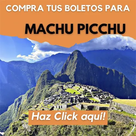 Compra boletos de Machu Picchu
